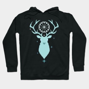 Winter Solstice Deer Hoodie